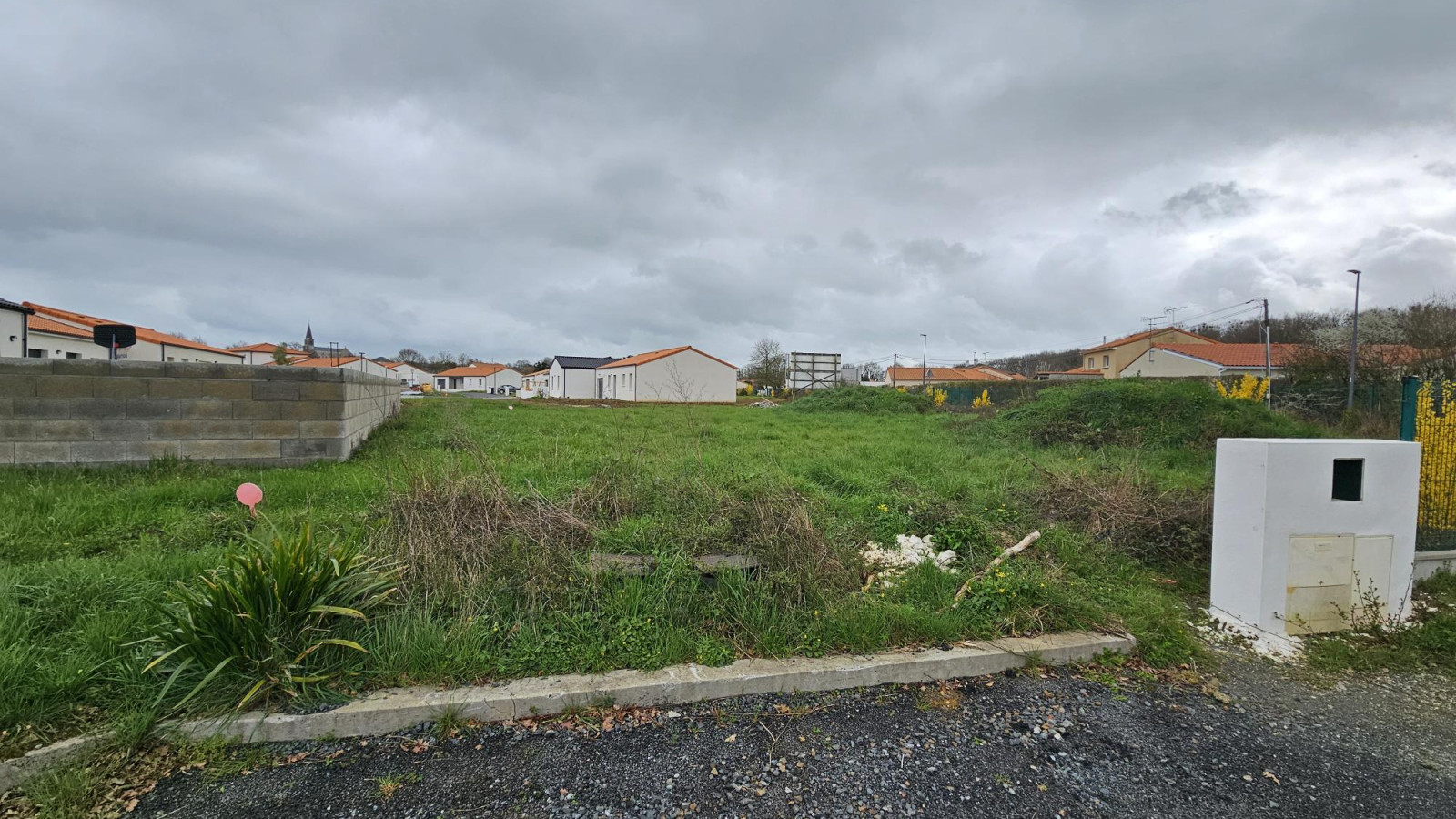 Terrain constructible de 455m2 à La Séguinière