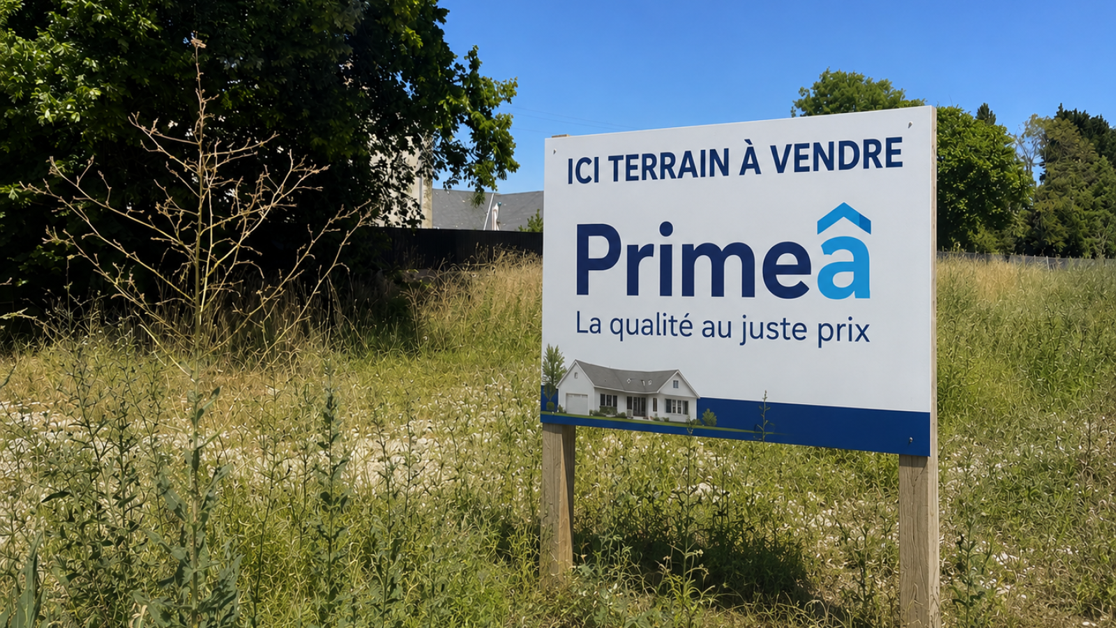 Terrain constructible de 803m2 à Saint-Denis-en-Val