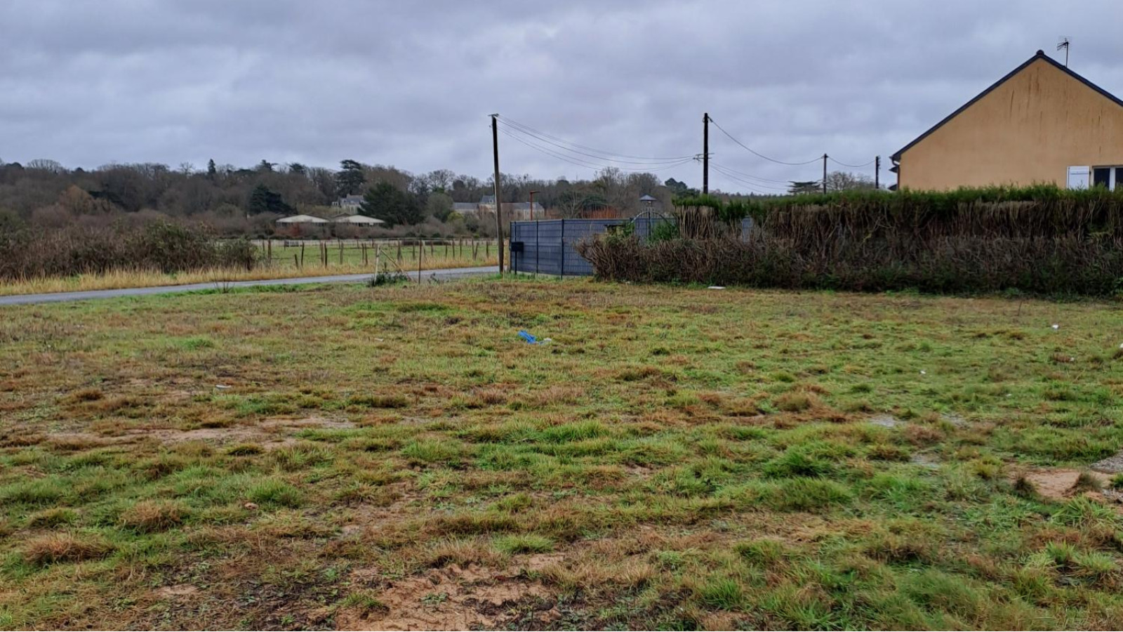 Terrain constructible de 343m2 à Erdre-en-Anjou