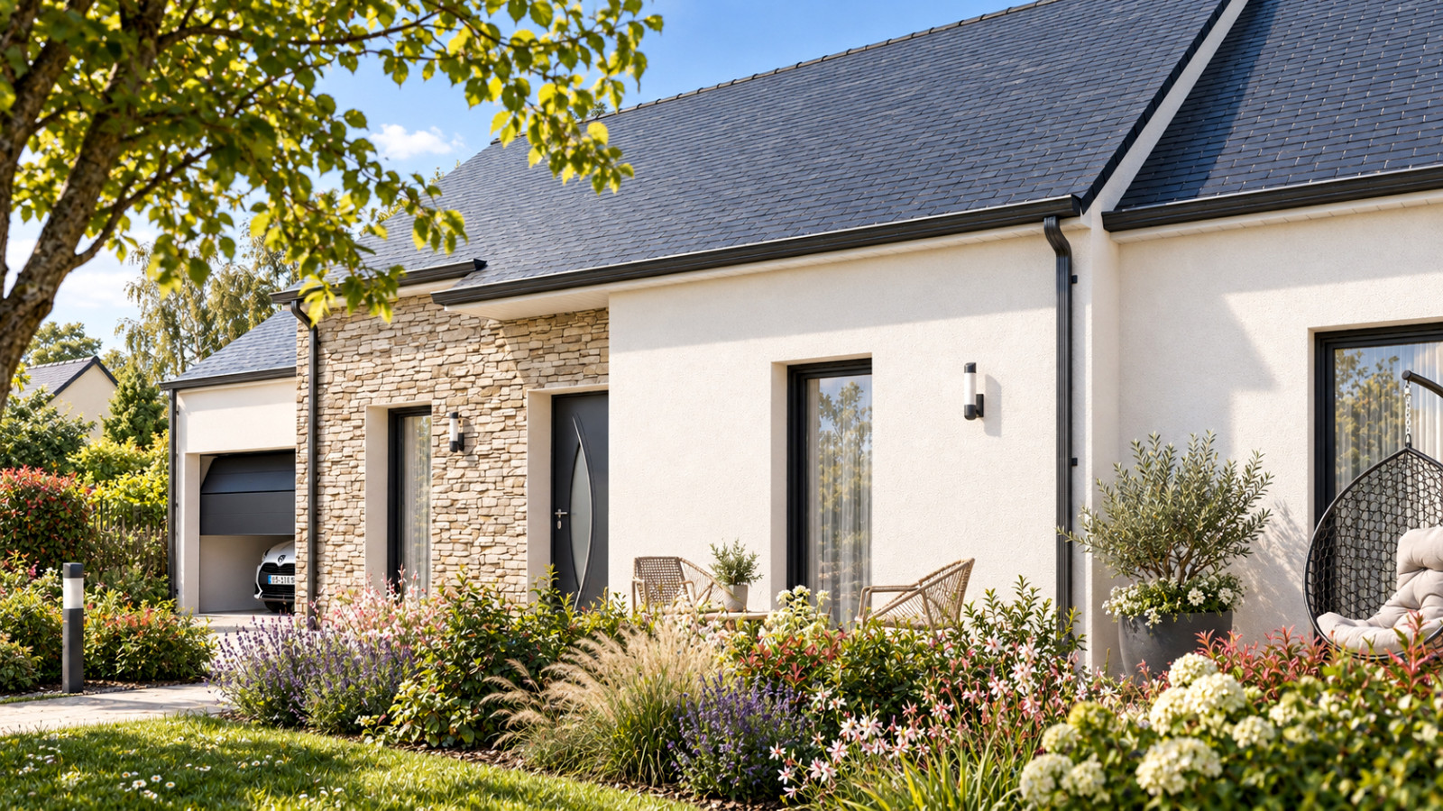 Maison neuve à Charentilly avec 3 chambres sur terrain de 968m2 / image 4