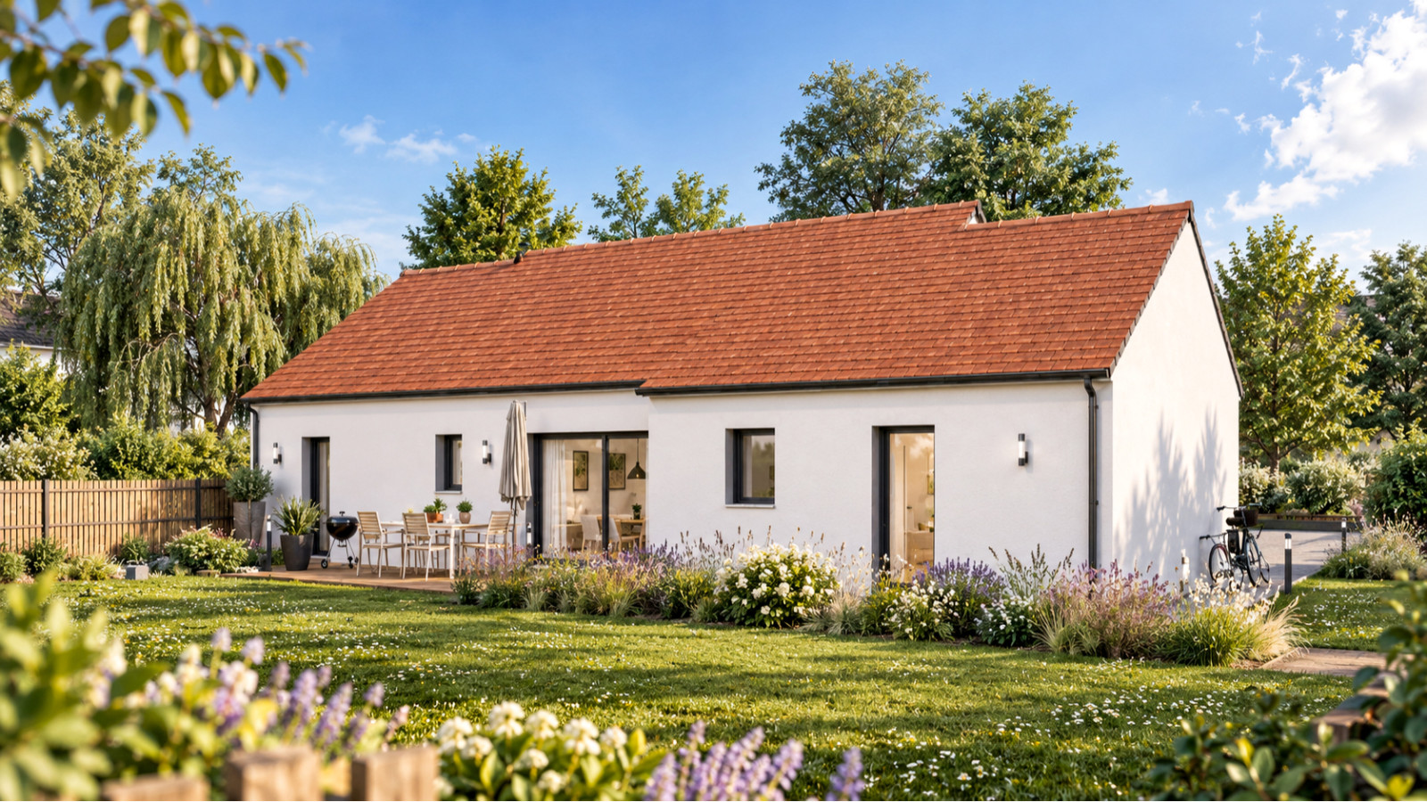 Maison neuve à Villecerf avec 3 chambres sur terrain de 1082m2 / image 3