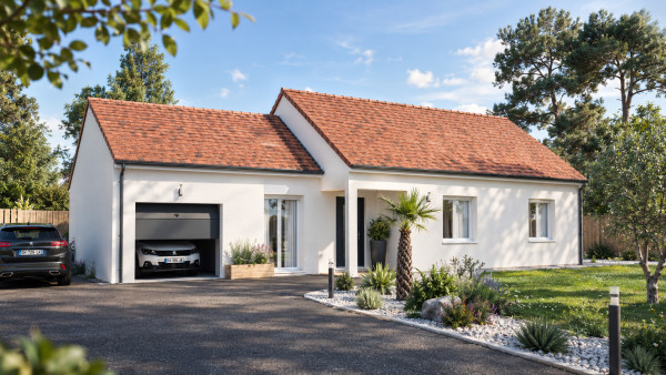 Maison neuve à Vimory avec 4 chambres sur terrain de 2300m2 - image 1