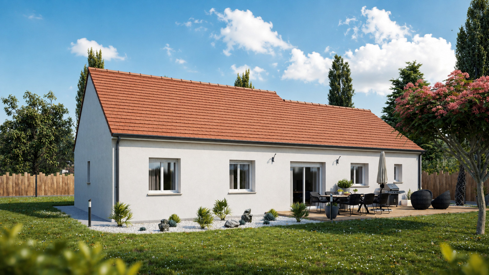Maison neuve à Vimory avec 4 chambres sur terrain de 2300m2 / image 3