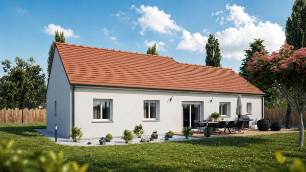Maison neuve à Vimory avec 4 chambres sur terrain de 2300m2 - image 2