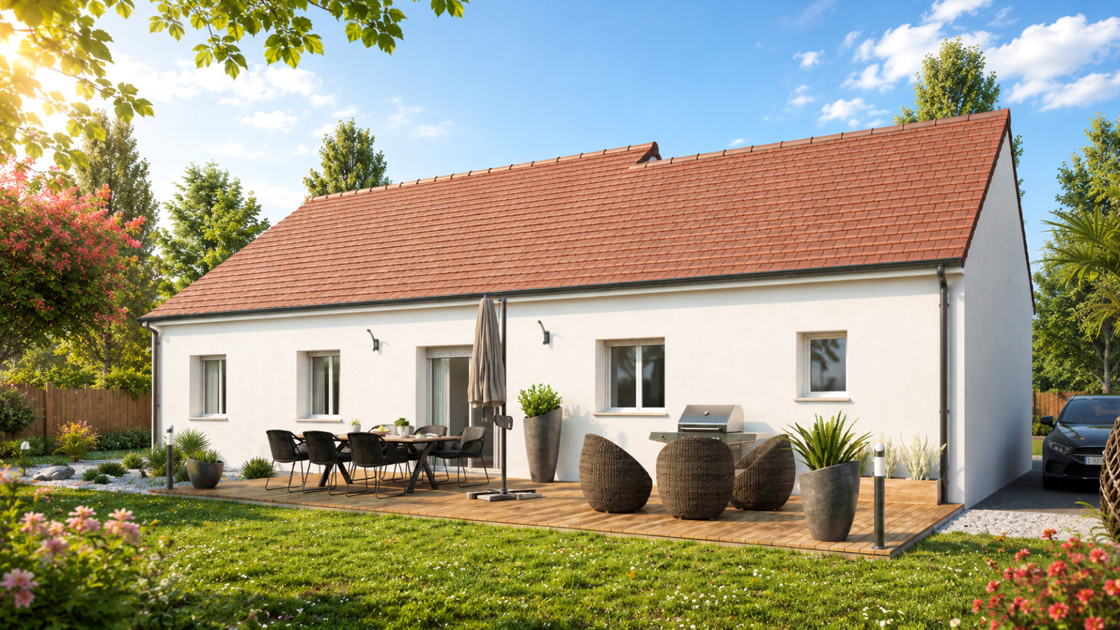 Maison neuve à Vimory avec 4 chambres sur terrain de 2300m2 / image 5