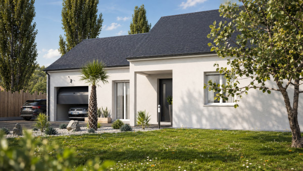 Maison neuve à Saint-Laurent-en-Gâtines avec 4 chambres sur terrain de 510m2 - image 3