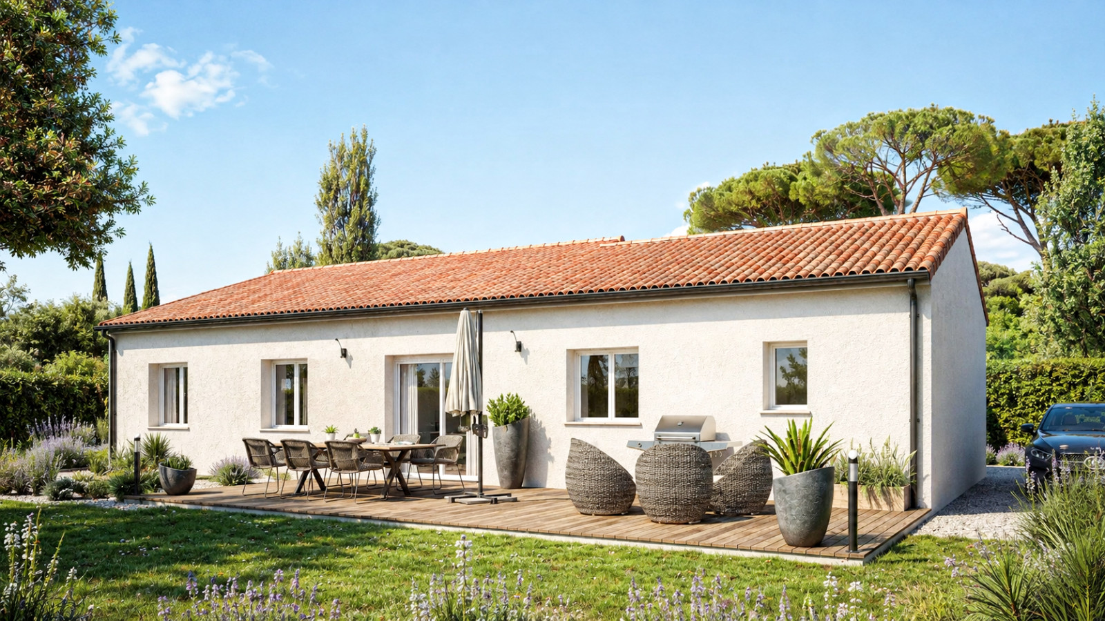 Maison neuve à Béruges avec 4 chambres sur terrain de 472m2 / image 5