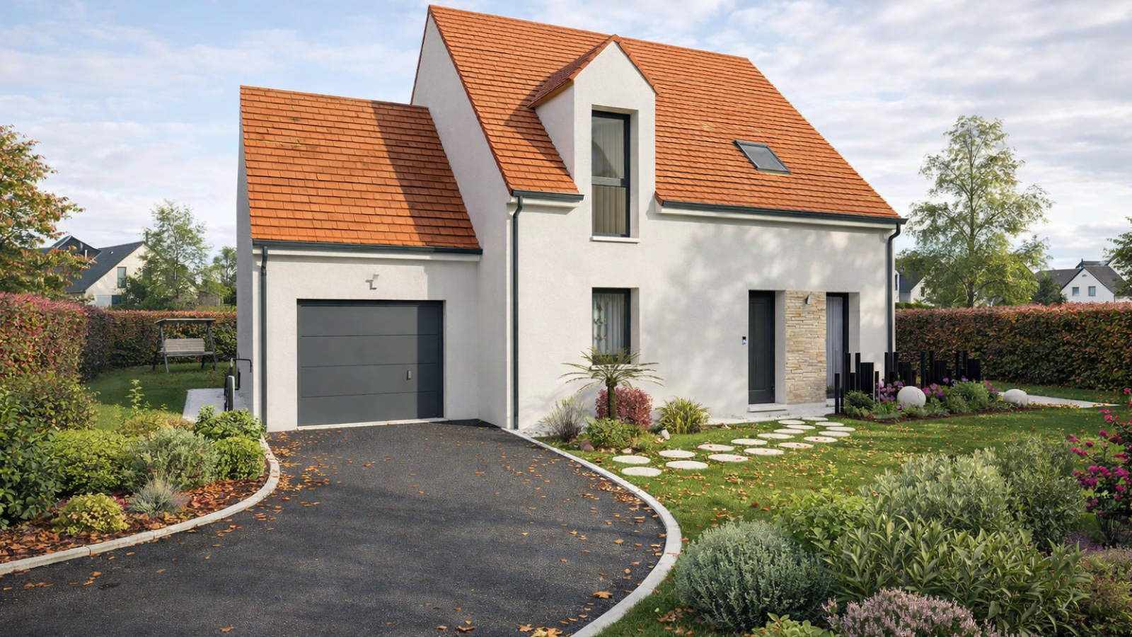 Maison neuve à Mennecy avec 4 chambres sur terrain de 1046m2 / image 2