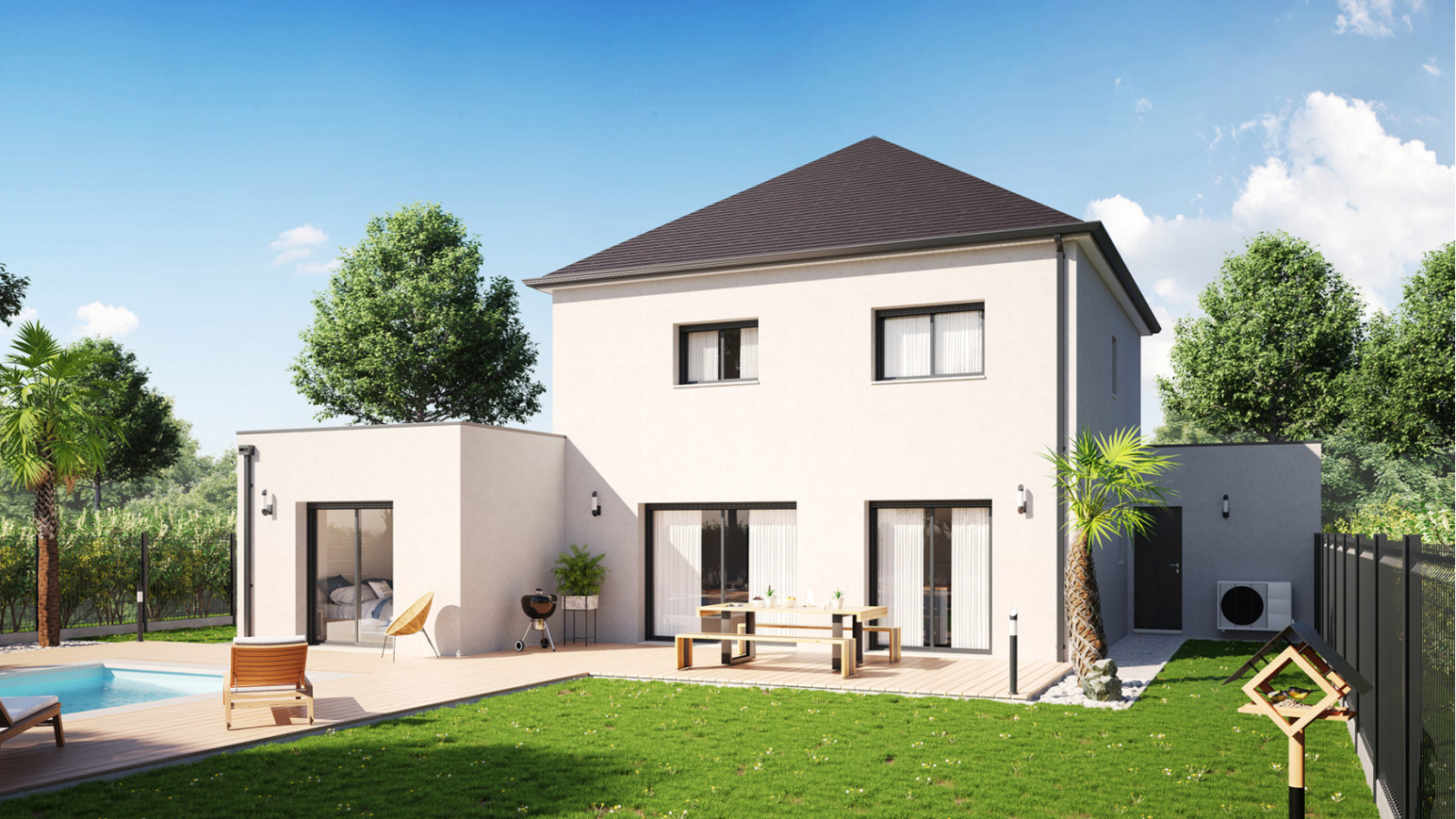 Maison neuve à Rambouillet avec 4 chambres sur terrain de 511m2 / image 2