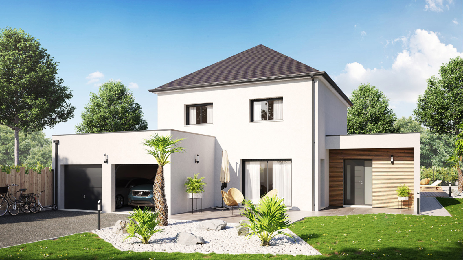 Maison neuve à Rambouillet avec 4 chambres sur terrain de 511m2 / image 3