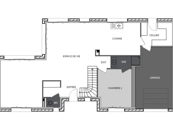 Plan (maison 2045)