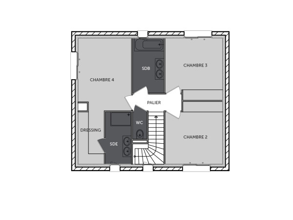 Plan (maison 2045)
