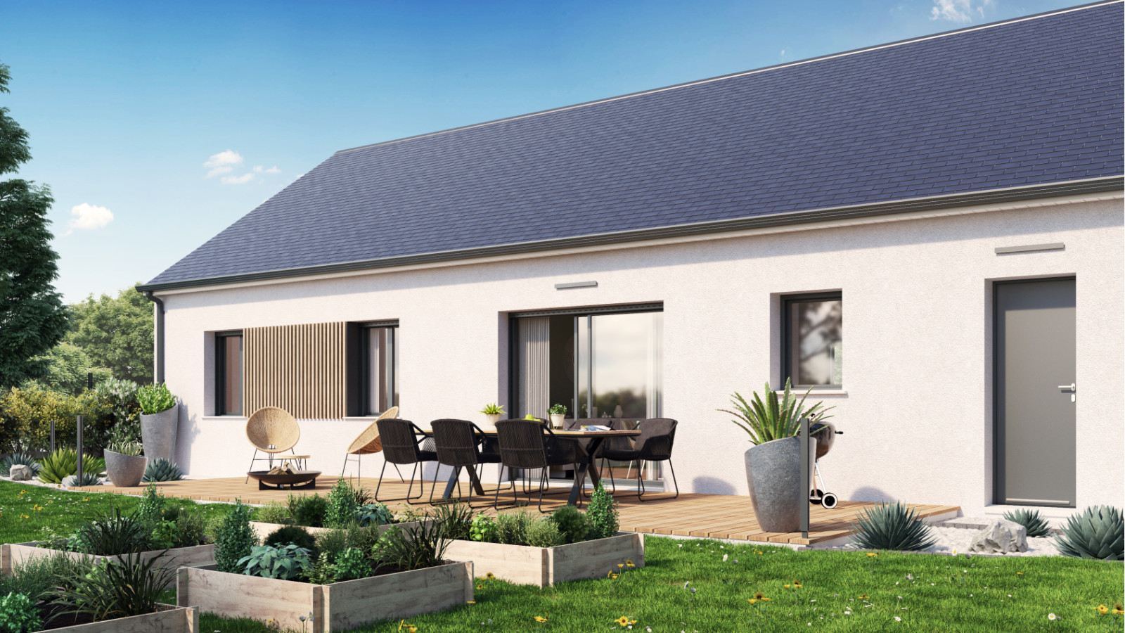 Maison neuve à Médan avec 4 chambres sur terrain de 1366m2 / image 5