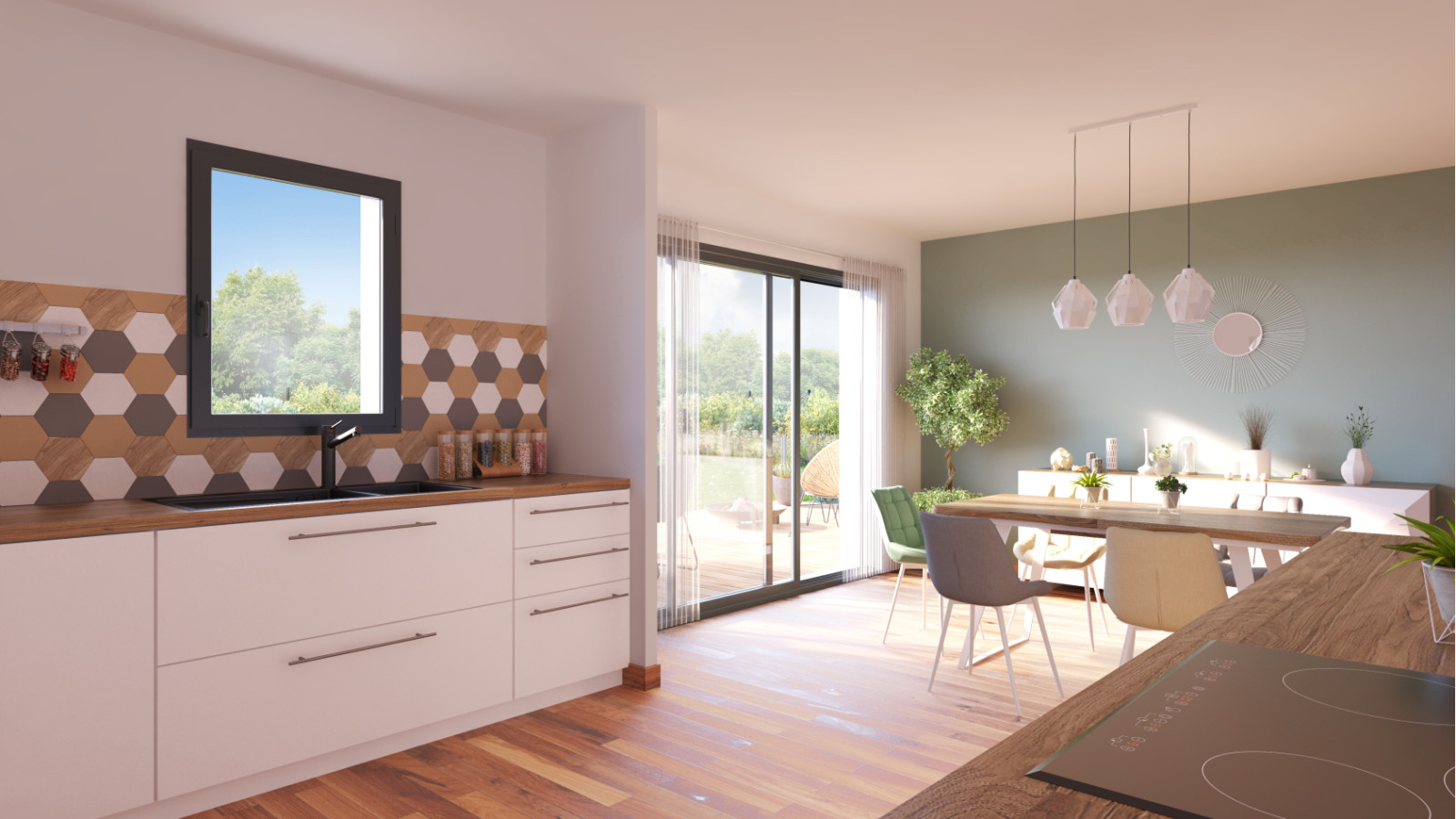 Maison neuve à Médan avec 4 chambres sur terrain de 1366m2 / image 6