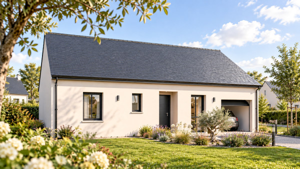 Maison neuve à Mauges-sur-Loire avec 2 chambres sur terrain de 560m2 - image 1