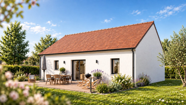 Maison neuve à Bouzy-la-Forêt avec 2 chambres sur terrain de 1561m2 - image 2
