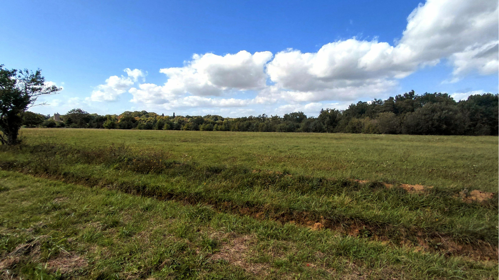 Terrain constructible de 1475m2 à Dolus-le-Sec