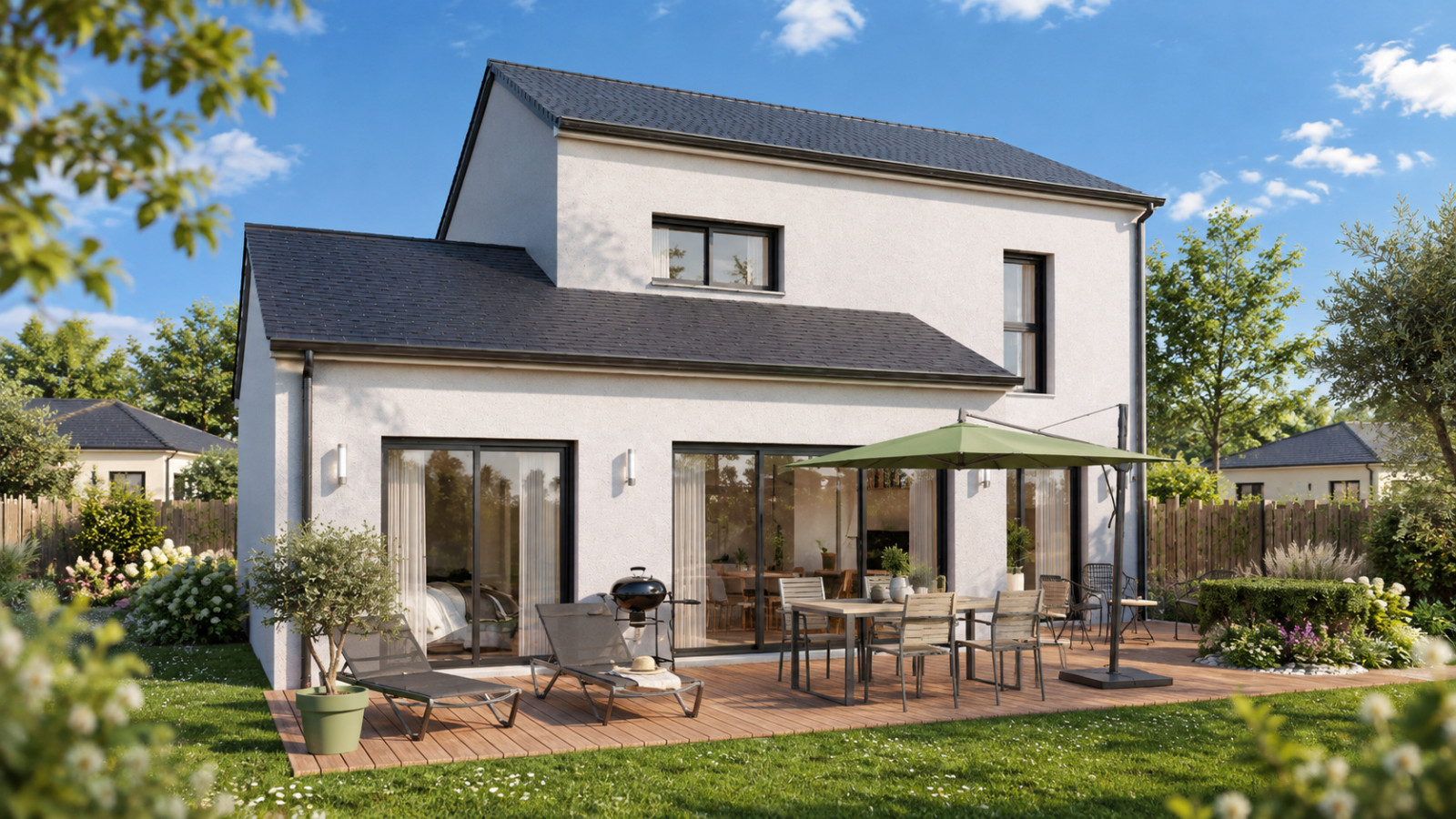 Maison neuve à Luynes avec 4 chambres sur terrain de 390m2 / image 3