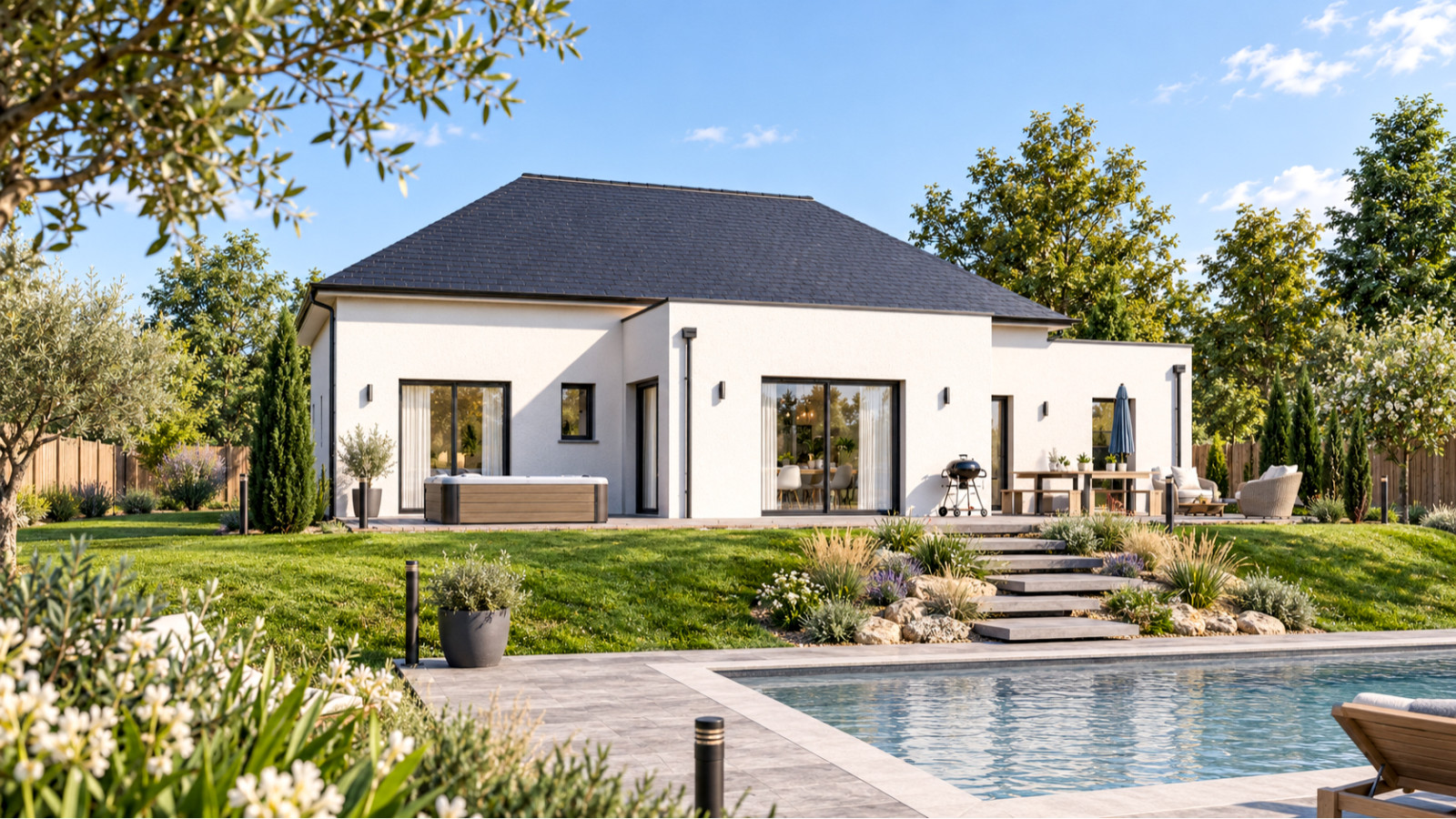 Maison neuve à Nemours avec 3 chambres sur terrain de 752m2 / image 2