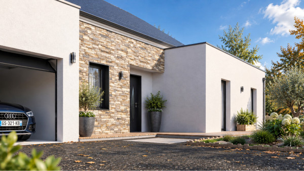 Maison neuve à Nemours avec 3 chambres sur terrain de 752m2 - image 3