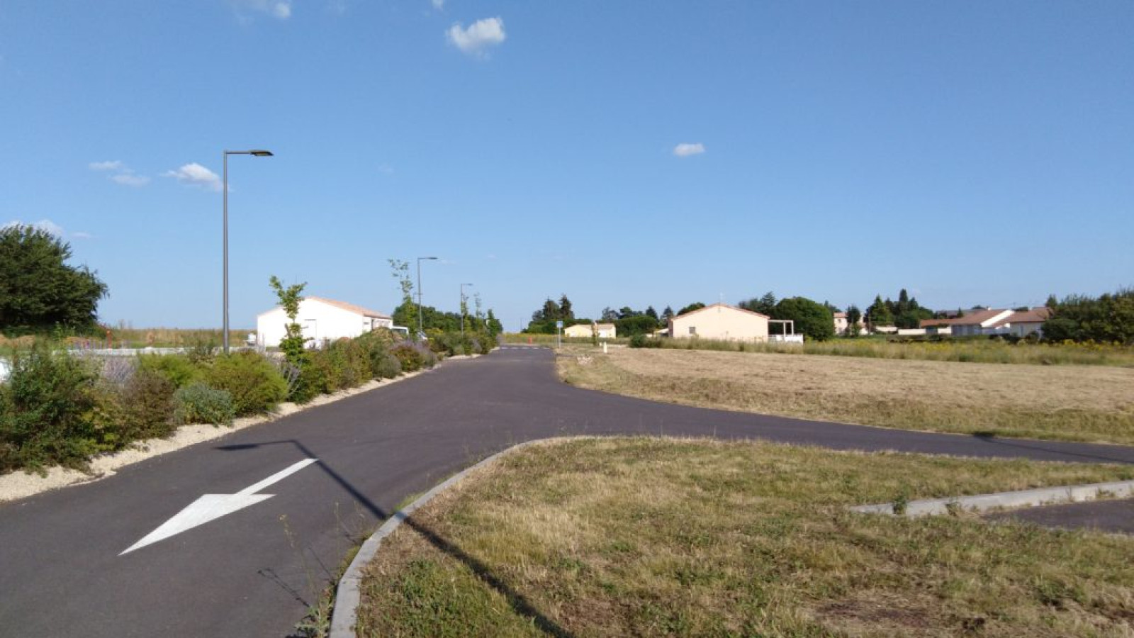 Terrain constructible de 480m2 à Ligugé