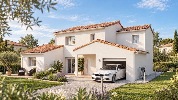 Maison neuve à Poitiers avec 5 chambres sur terrain de 302m2 - image 1