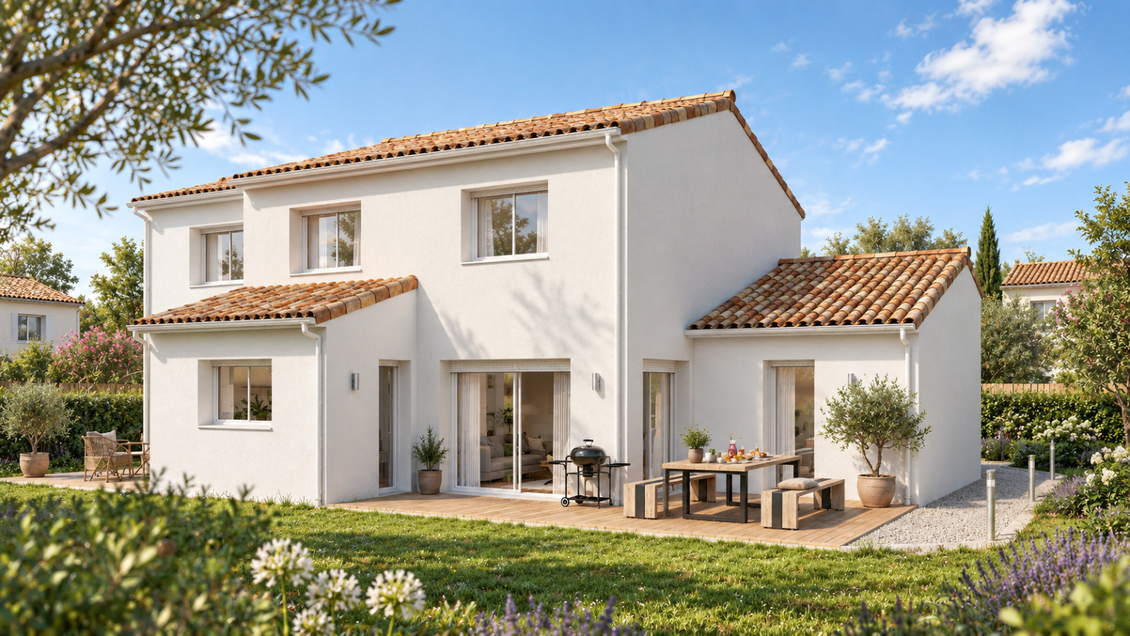 Maison neuve à Poitiers avec 5 chambres sur terrain de 302m2 / image 3