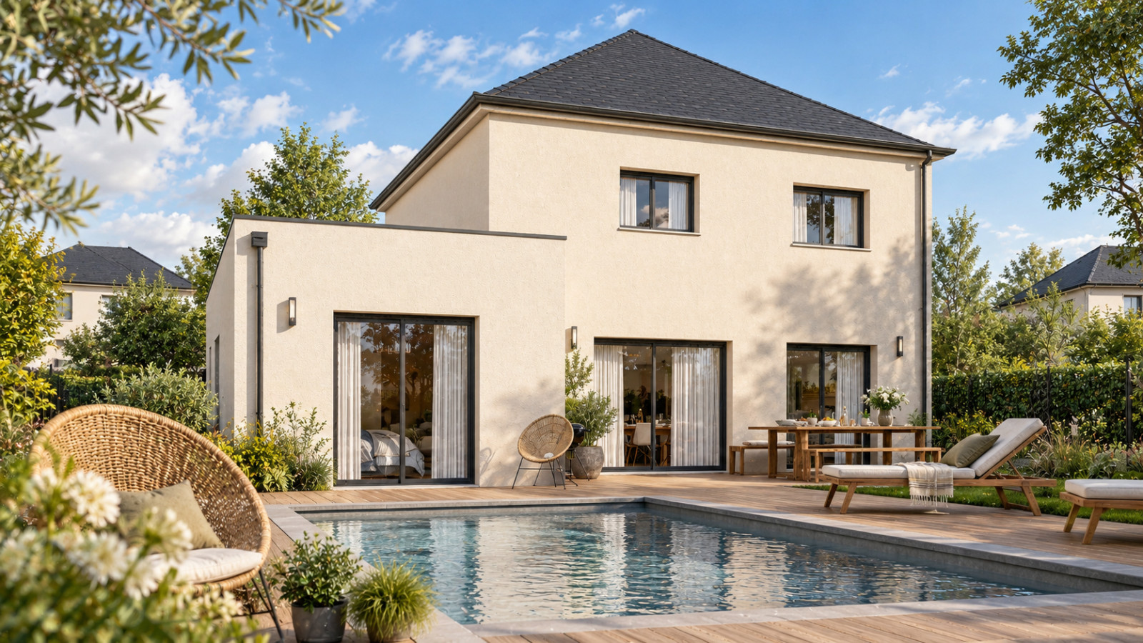 Maison neuve à Lavoux avec 4 chambres sur terrain de 1750m2 / image 5
