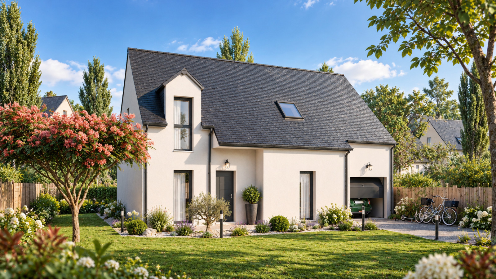 Maison neuve à Ambillou avec 4 chambres sur terrain de 472m2 / image 2