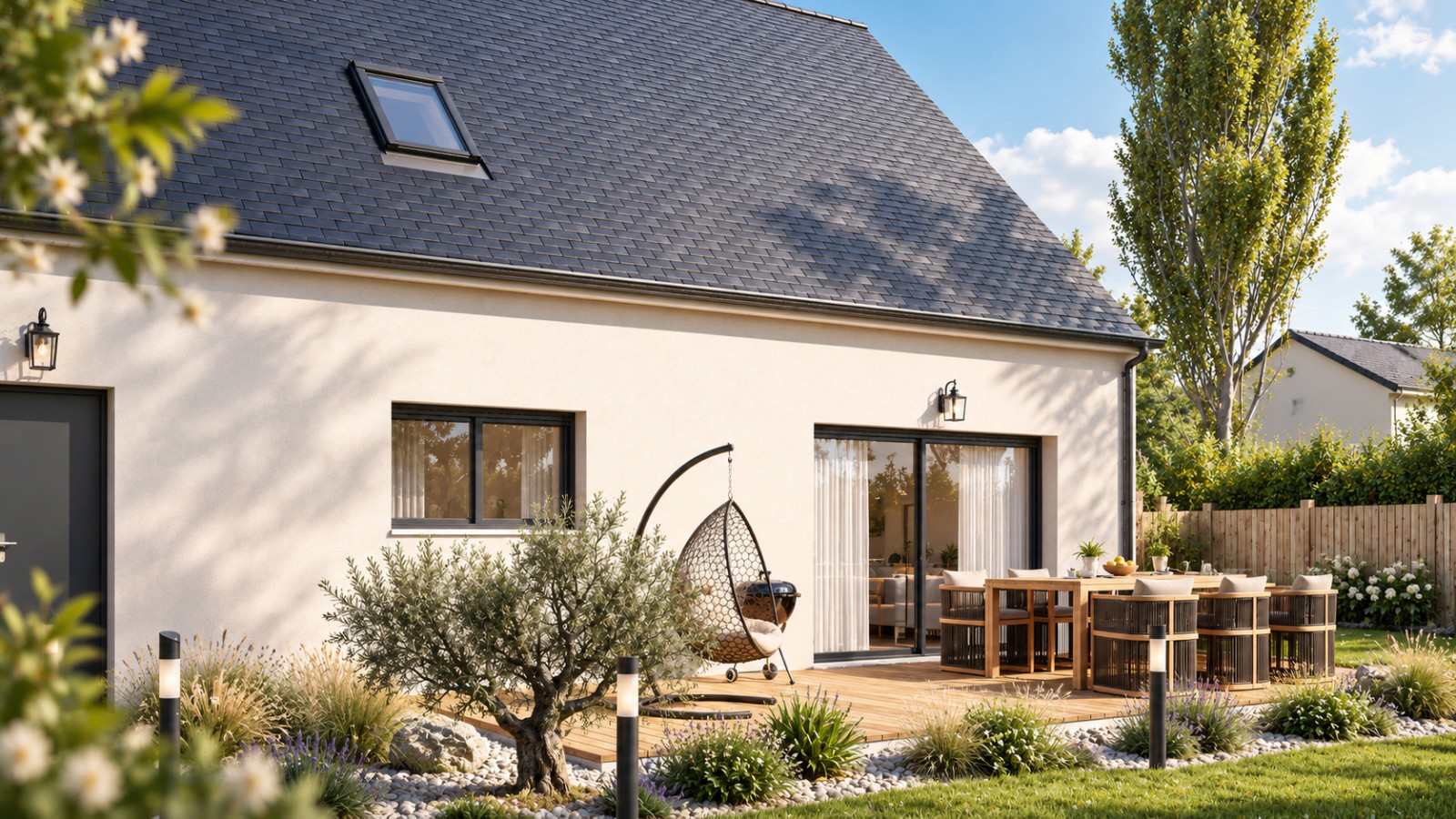 Maison neuve à Ambillou avec 4 chambres sur terrain de 472m2 / image 5