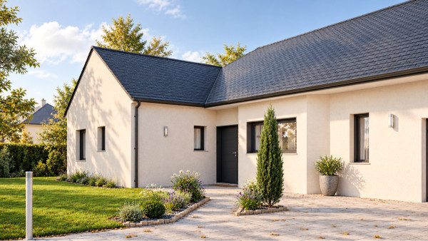 Maison neuve à Savonnières avec 3 chambres sur terrain de 1134m2 - image 3