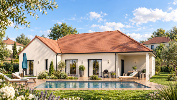 Maison neuve à Corbeil-Essonnes avec 3 chambres sur terrain de 730m2 - image 2