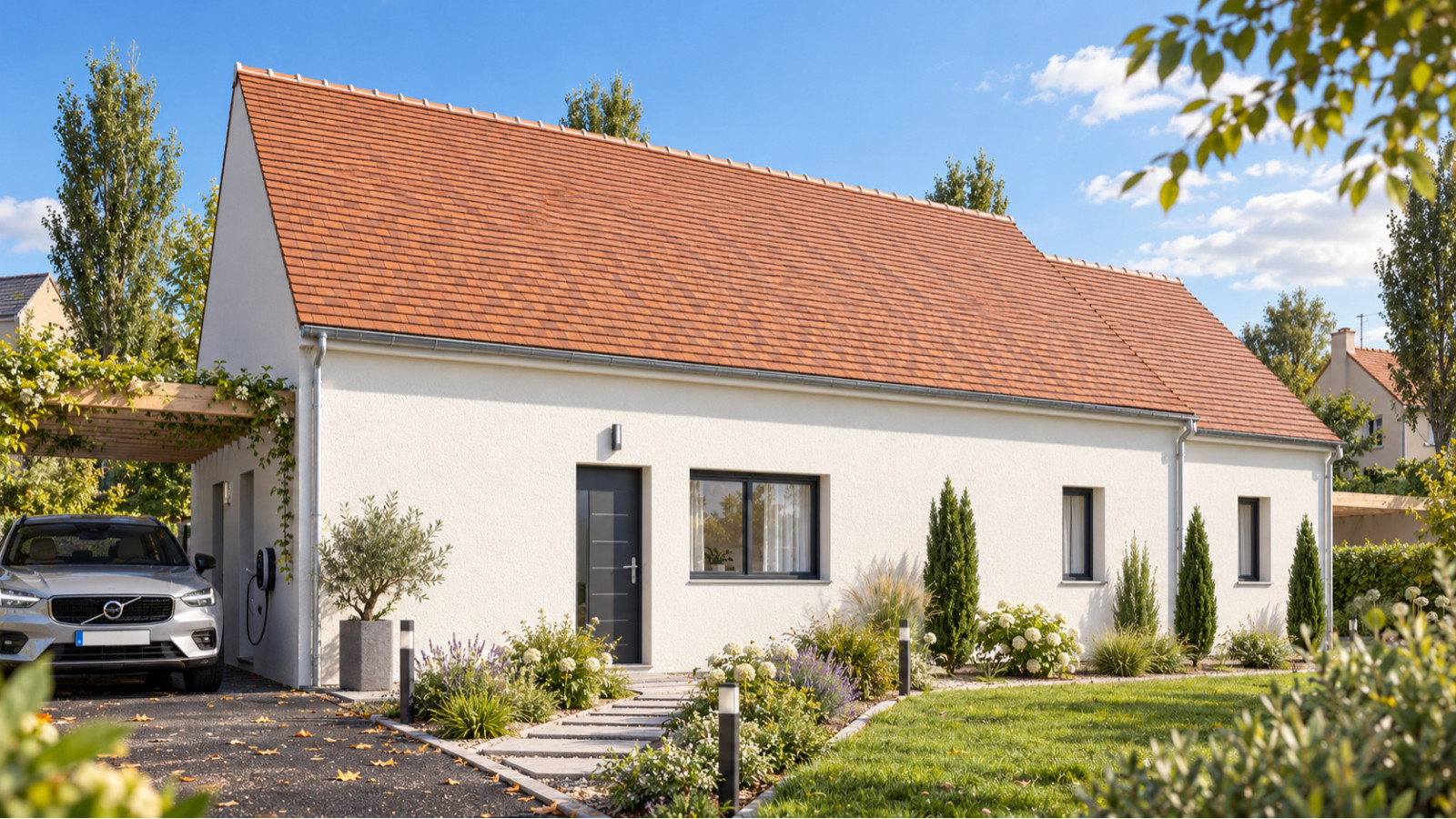 Maison neuve à Fontainebleau avec 4 chambres sur terrain de 730m2 / image 3