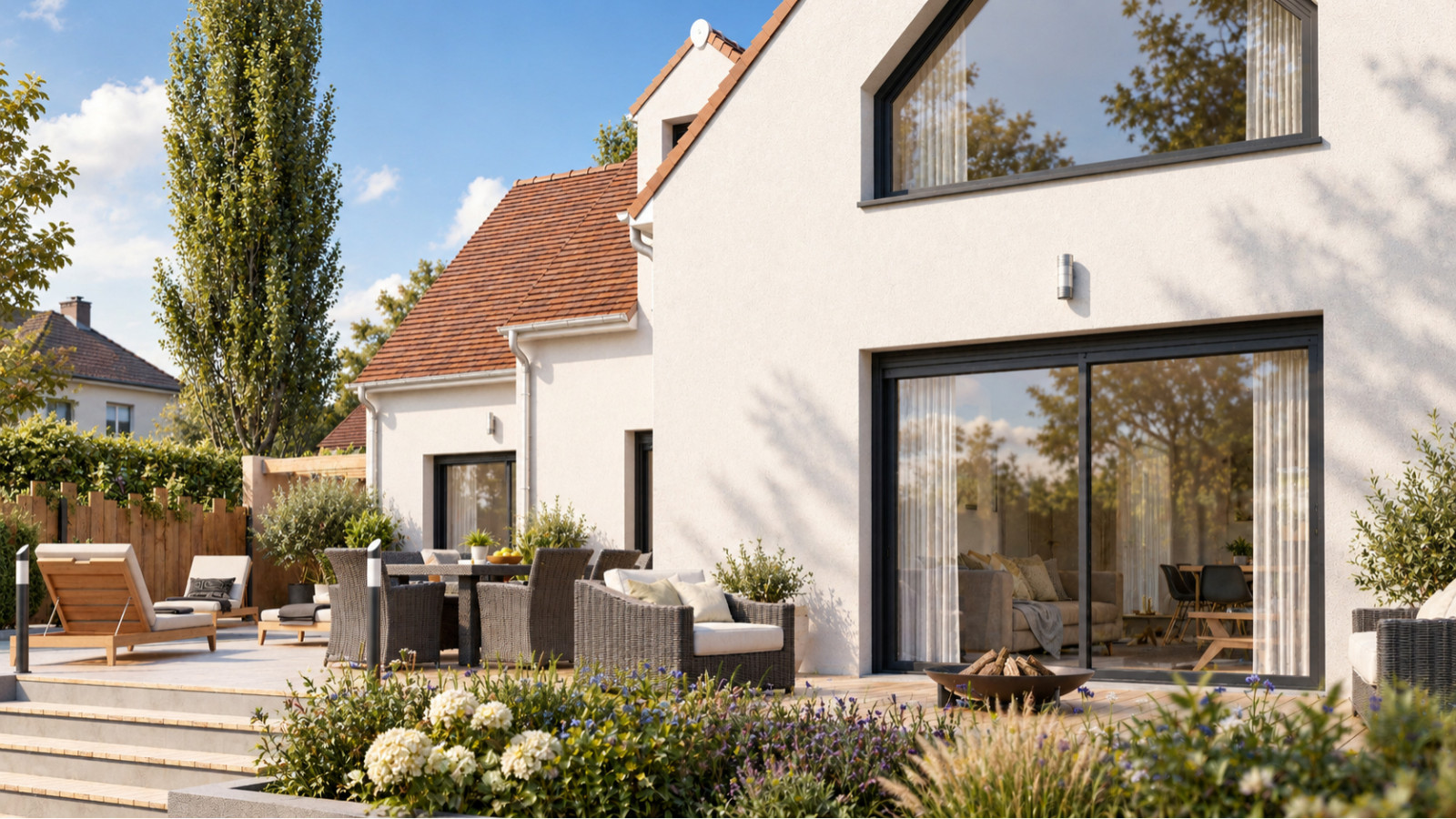 Maison neuve à Fontainebleau avec 4 chambres sur terrain de 730m2 / image 5