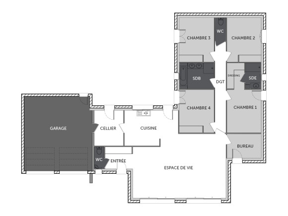 Plan (maison 154)