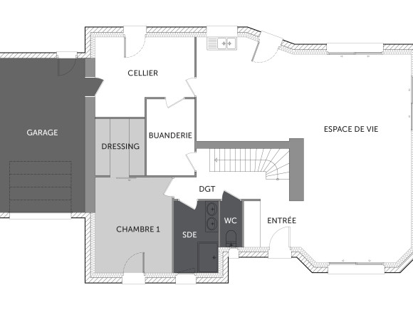 Plan (maison 185)