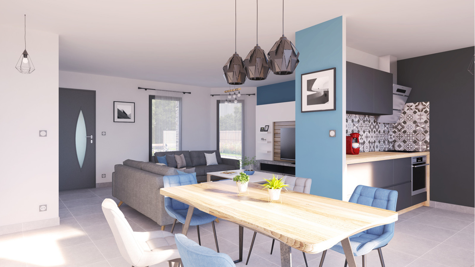 Maison neuve à Huisseau-sur-Mauves avec 3 chambres sur terrain de 647m2 / image 6