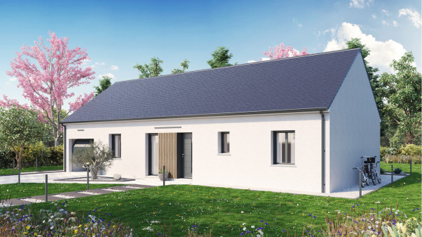 Maison neuve à Huisseau-sur-Mauves avec 4 chambres sur terrain de 540m2 - image 1